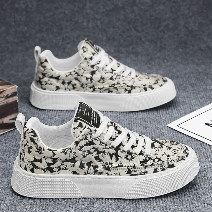 Damen Modische Sneaker mit floralem Muster Echo Archiv