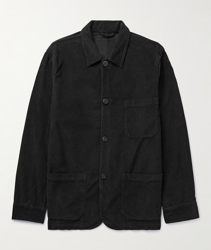 Herren lässige Cordjacke mit praktischen Taschen Echoarchiv