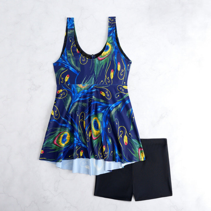 Damen Tankini-Oberteil mit seitlichem Raffungsdetail Echo Archiv