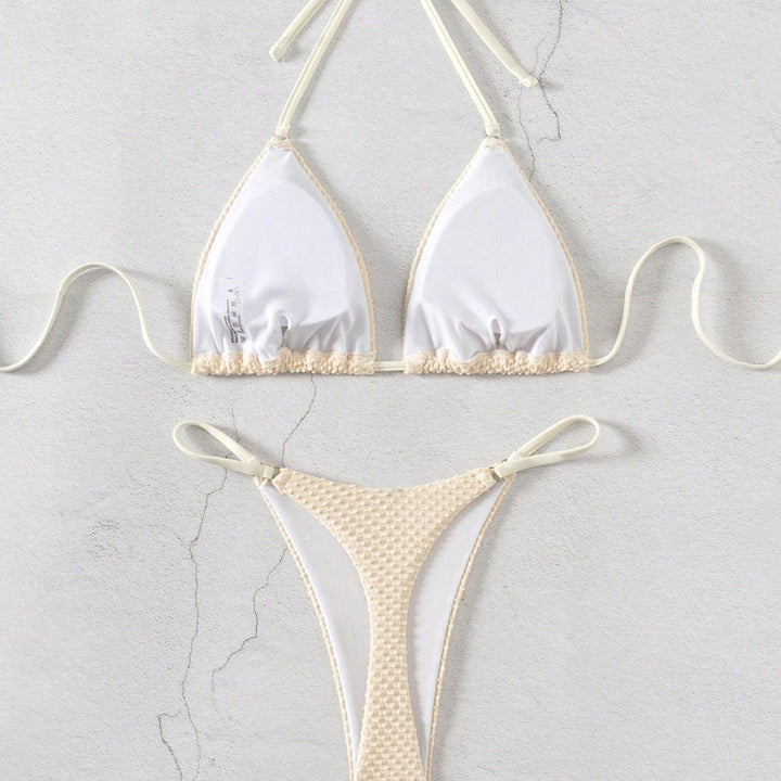 Damen Triangel-Bikini mit strukturierter Innenausstattung Echo Archiv