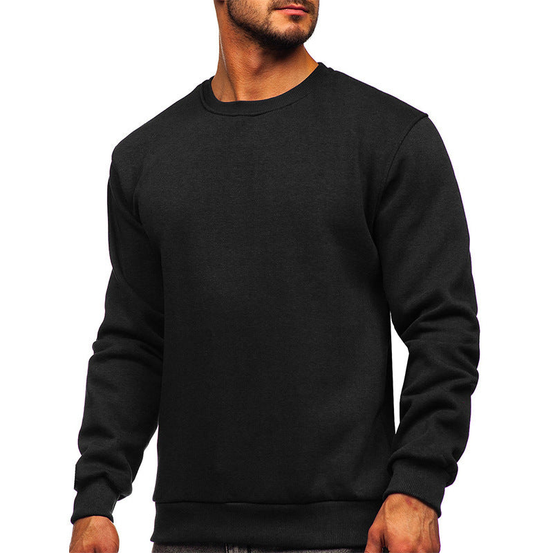 Herren Sweatshirt mit klassischem Rundhalsausschnitt und hochwertiger Baumwollmischung Echoarchiv