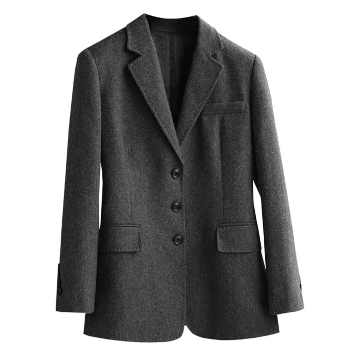 Damen Eleganter und stilvoller Wollblazer Echoarchiv