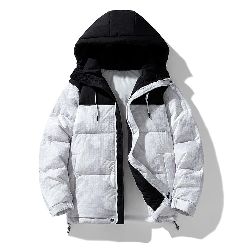 Herren warme Winter-Pufferjacke mit multifunktionalem Design Echoarchiv