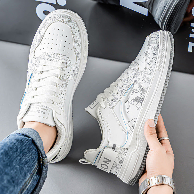 Damen Modische Sneakers mit einzigartiger grafischer Oberflächenstruktur Echo Archiv