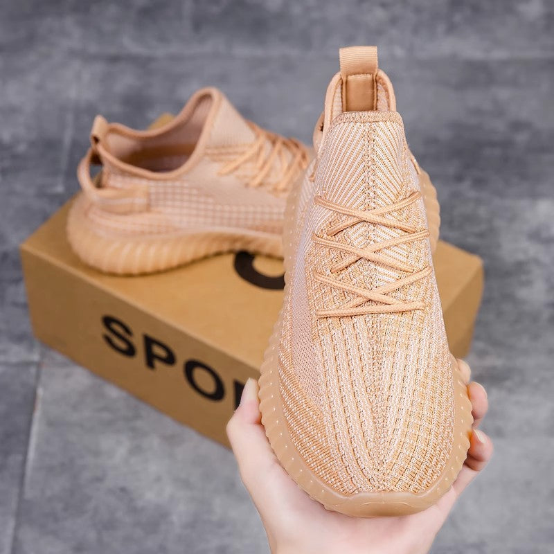 Unisex Strick-Sneakers mit sockenähnlichem Schaft und profiliertem Gummiprofil – Norré