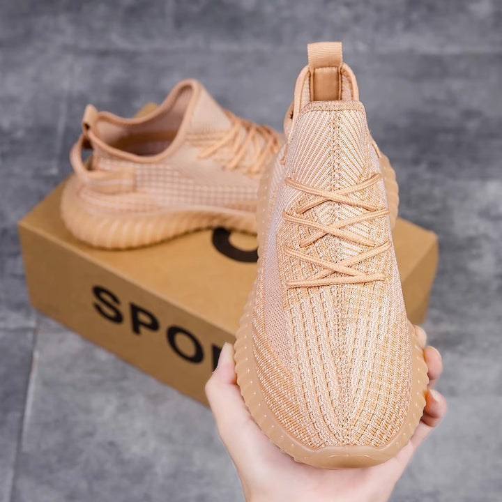 Unisex Strick-Sneakers mit sockenähnlichem Schaft und profiliertem Gummiprofil – Norré