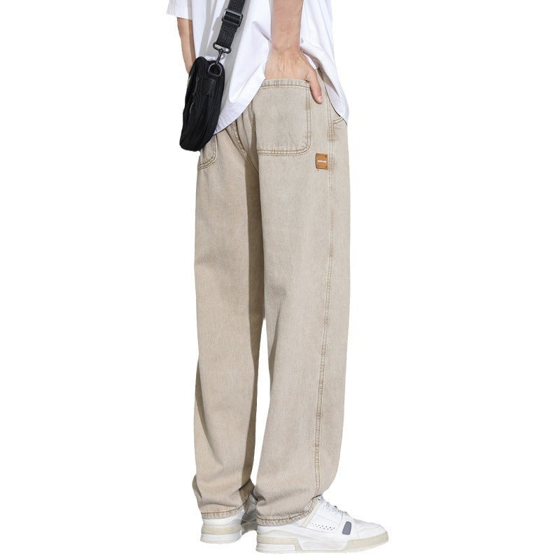 Herren lässige weite Jeanshose Echoarchiv