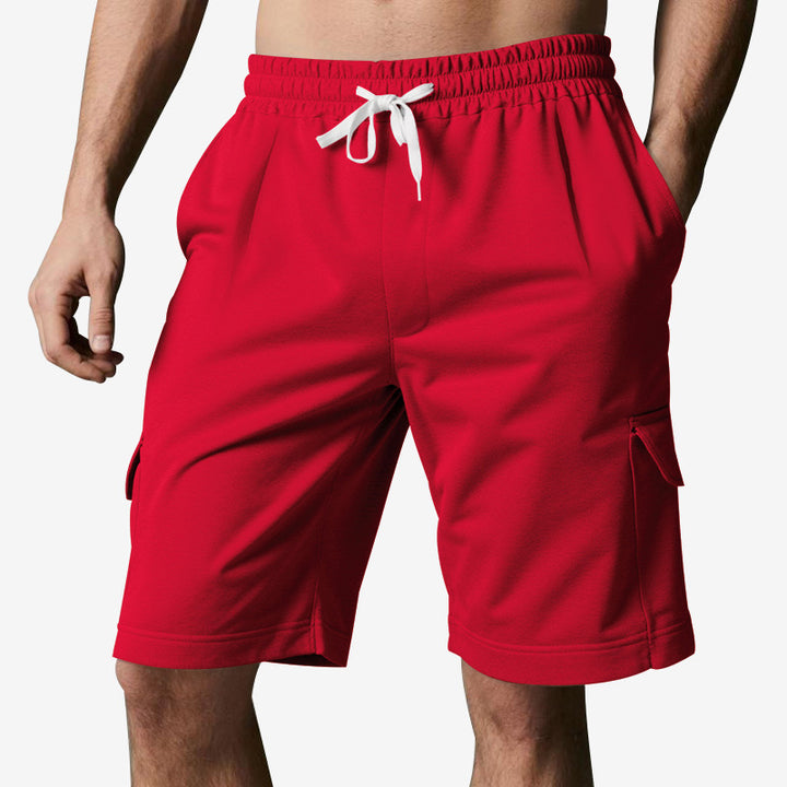 Herren bequeme Cargo-Shorts mit elastischem Bund und praktischen Taschen Echoarchiv