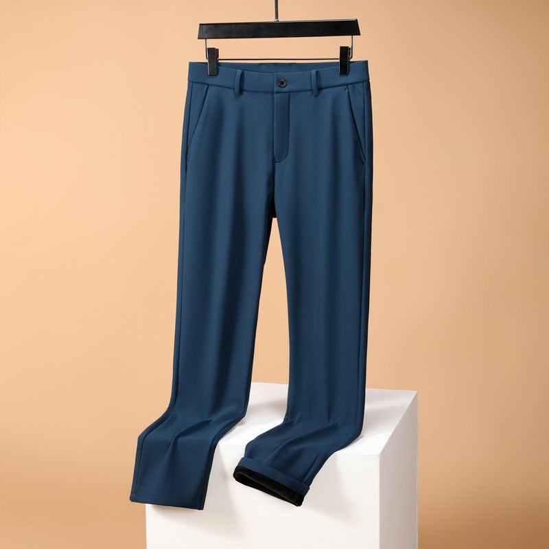 Herren eleganter Business-Hose mit zeitgemäßem Schnitt und komfortablem Bund Echoarchiv