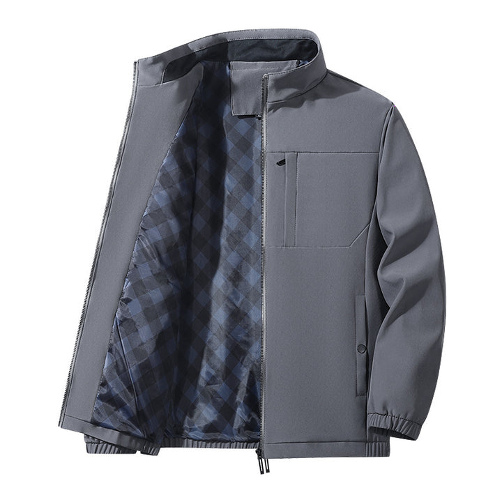 Herren Atmungsaktive Softshell-Jacke mit hohen Kragen Echo Archiv
