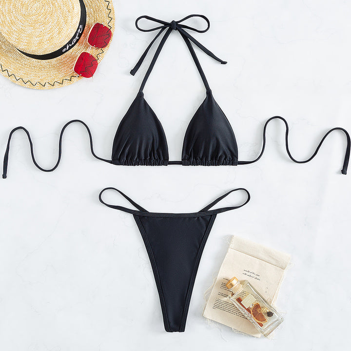 Damen Triangel-Bikini mit verstellbaren Trägern Echo Archiv