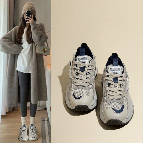 Damen Sportliche Sneaker mit atmungsaktiver Obermaterialkombination Echo Archiv