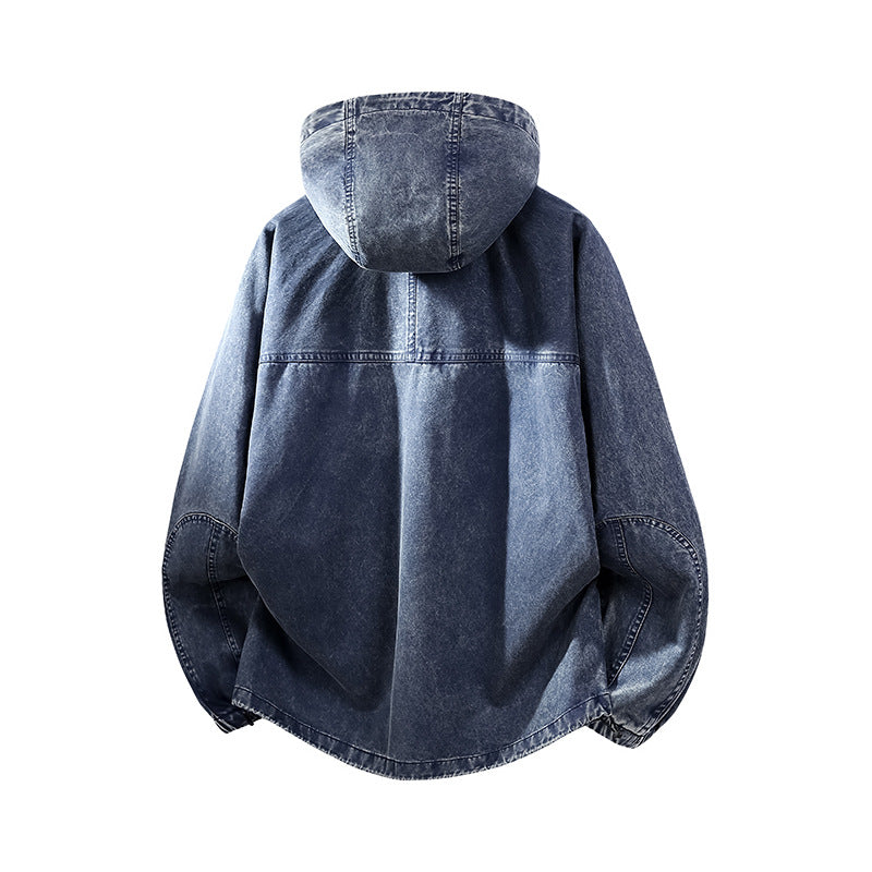 Herren Urban-Workwear Kapuzenjacke aus Canvas mit großen Stautaschen Echo Archiv