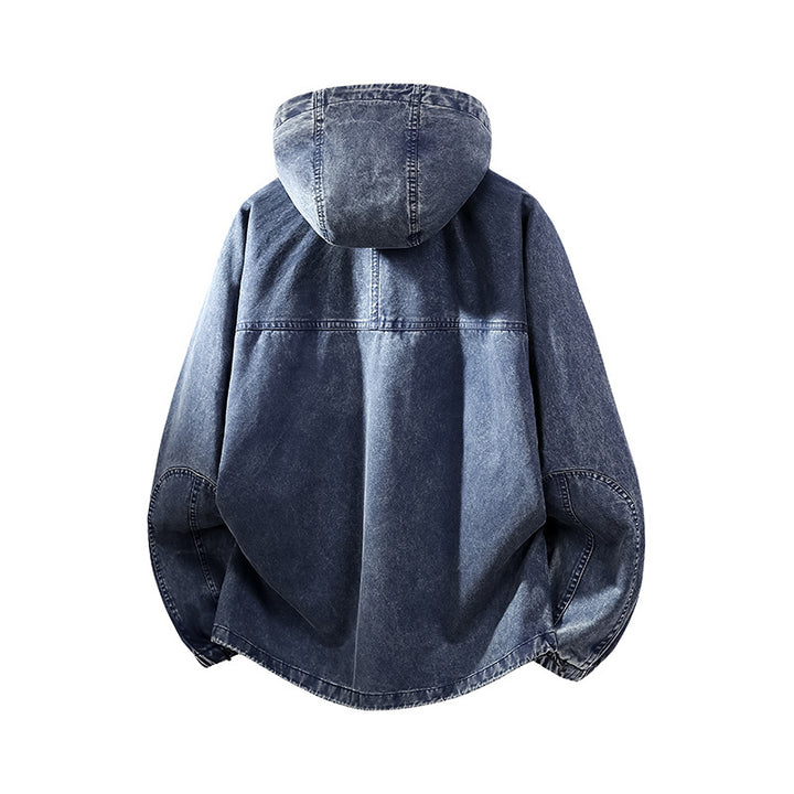 Herren Urban-Workwear Kapuzenjacke aus Canvas mit großen Stautaschen Echo Archiv