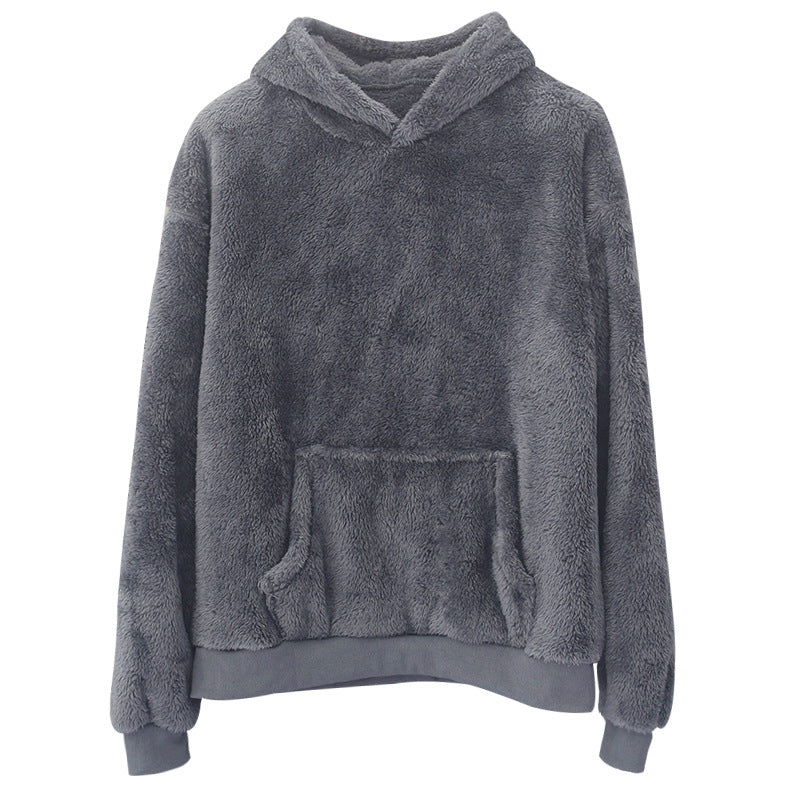 Herren kuscheliger Fleece-Hoodie Echoarchiv