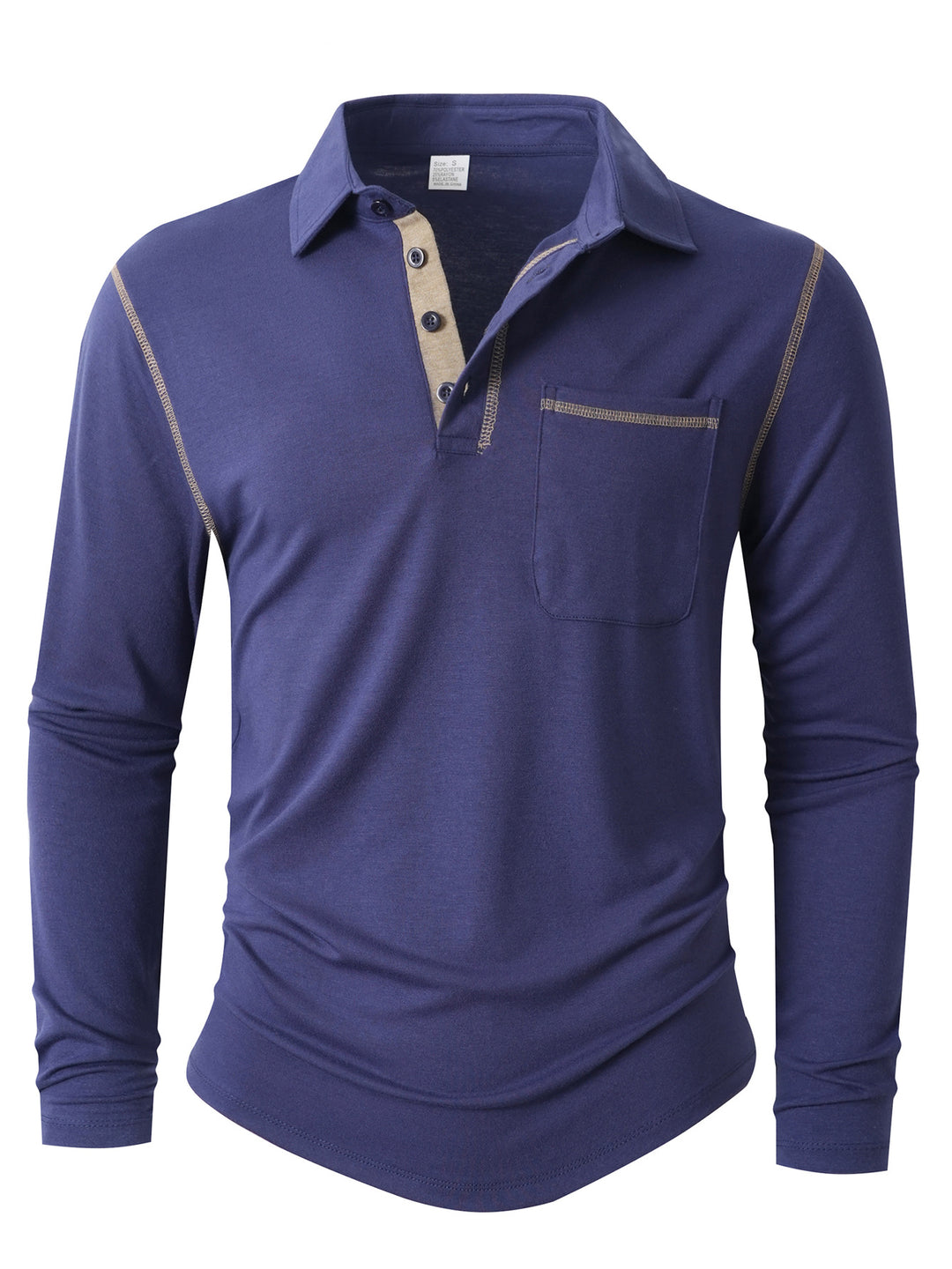 Herren Langarm Poloshirt Echoarchiv