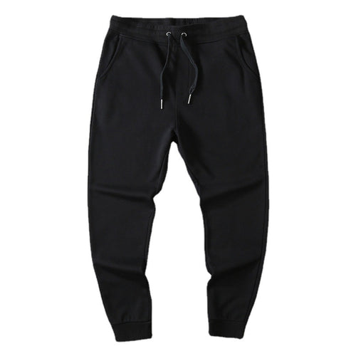 Herren Slim-Fit Fleece-Jogginghose mit elastischem Bund, Kordelzug und gekämmter Innenseite Echoarchiv