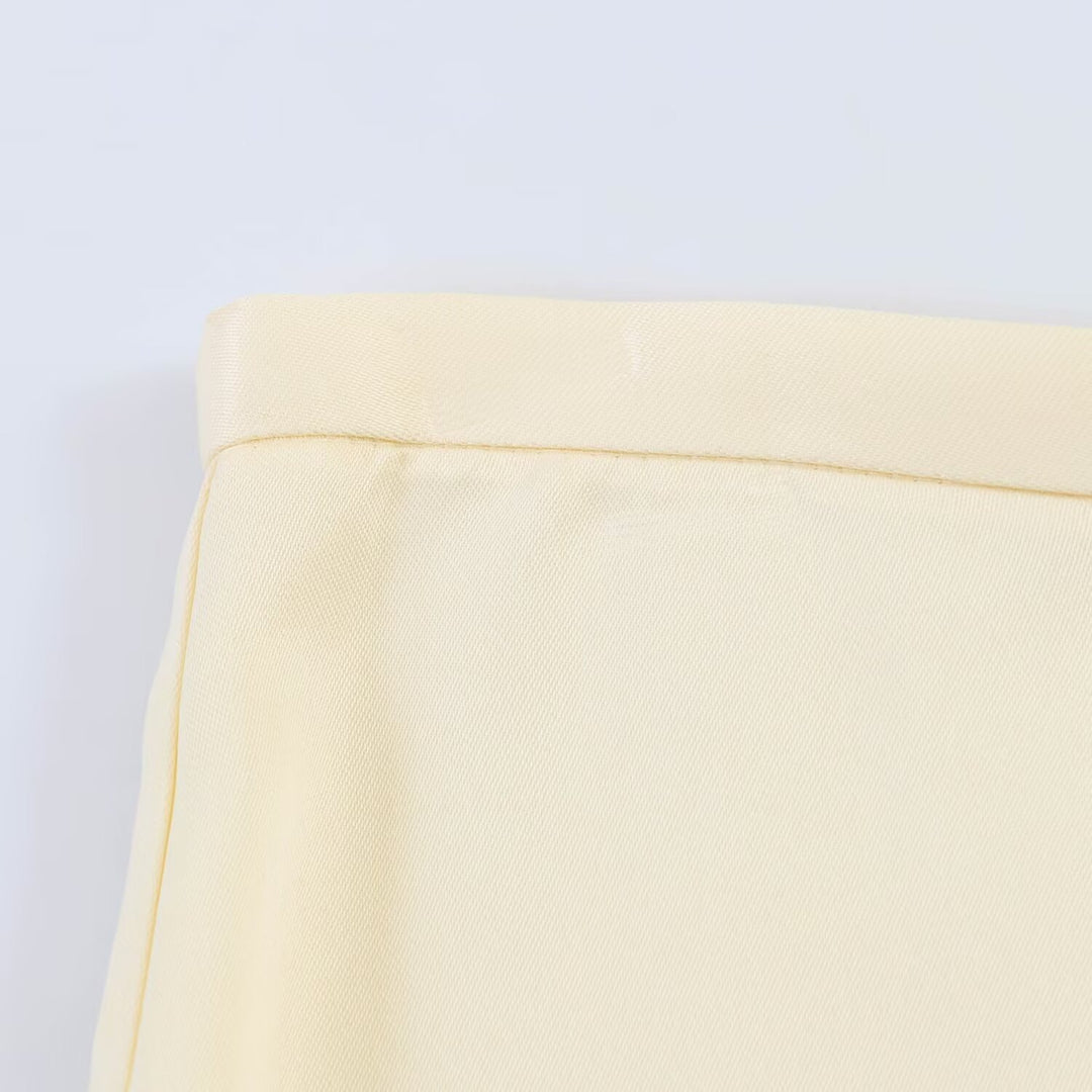 Damen eleganter plissierter Culotte-Rock mit zarten Spitzenakzenten Echo Archiv