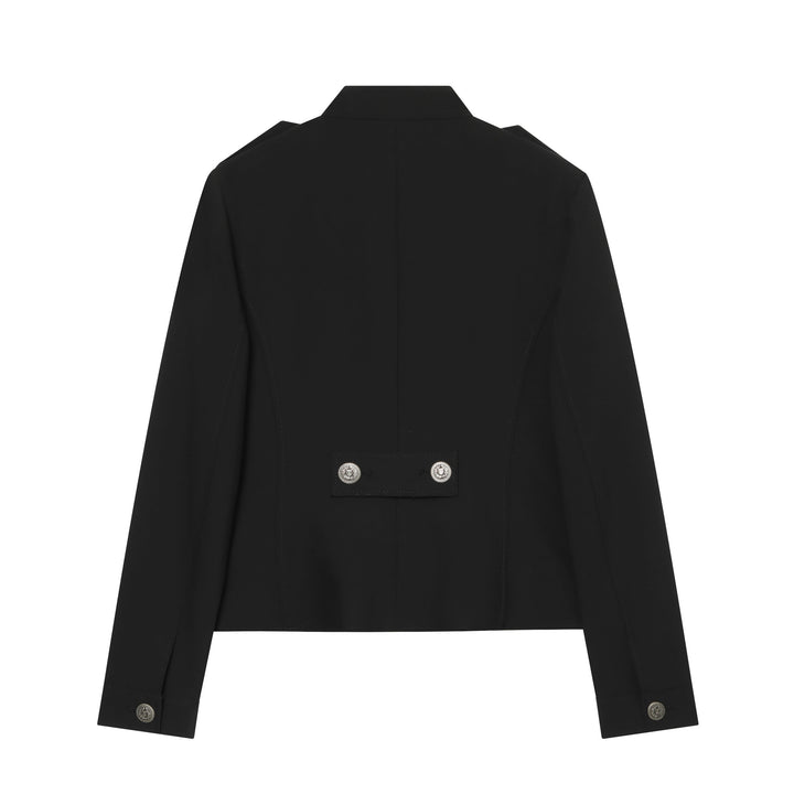 Damen nan taillierter Militärblazer mit Stehkragen und doppelreihiger Zierknopfleiste Echo Archiv