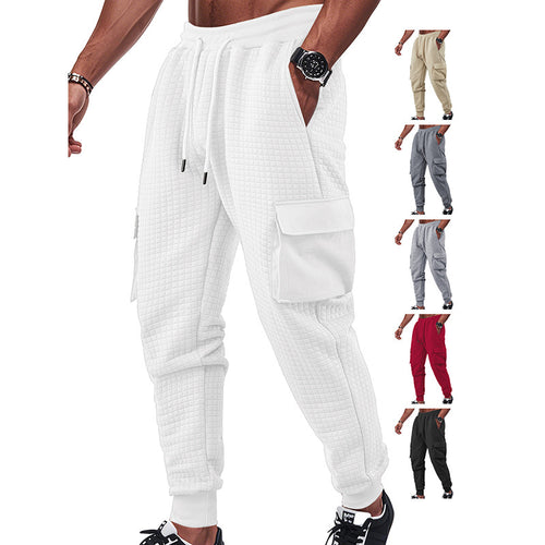 Herren Cargo-Jogginghose mit strukturiertem Design und praktischen Taschen Echoarchiv