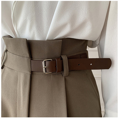 Damen Hochtaillierte Dress Pant Echoarchiv