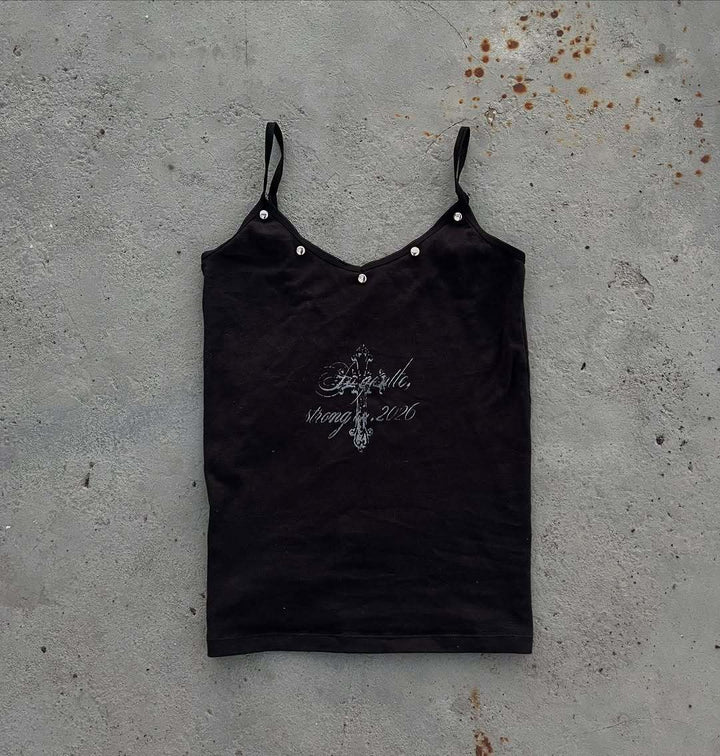 Damen Camisole mit Spitzenakzenten Echo Archiv
