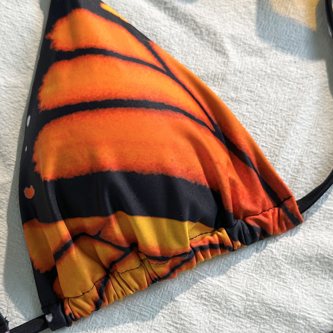 Damen Triangel-Bikini mit raffinierten Binde-Details Echo Archiv