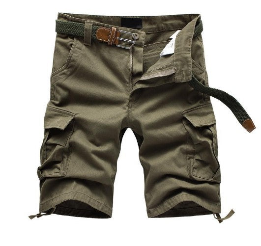 Herren Cargo-Shorts mit Tasche und verstellbarem Gürtel Echoarchiv