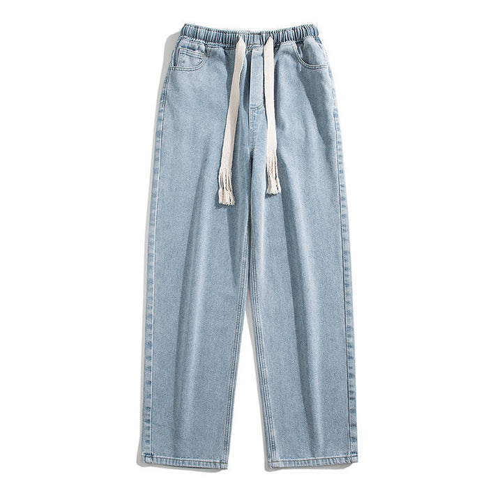 Herren Bequeme und lässige Denim-Hose mit weitem Bein Echo Archiv
