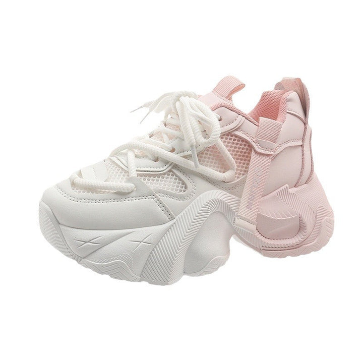 Damen Sportliche Chunky Sneakers mit atmungsaktiver Mesh-Oberfläche und flexibler Sohle Echo Archiv