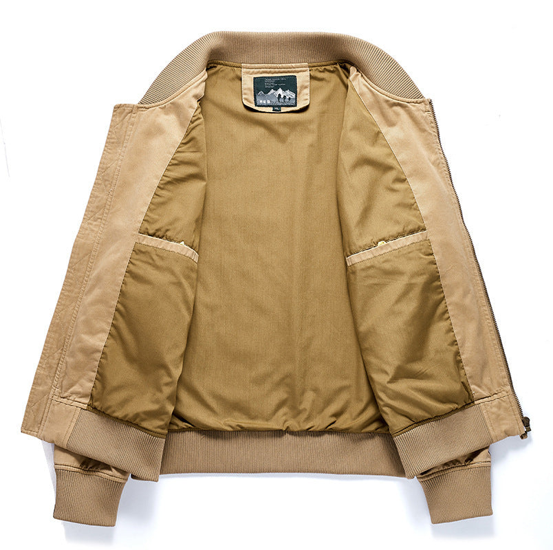 Herren Klassische Bomberjacke Echo Archiv