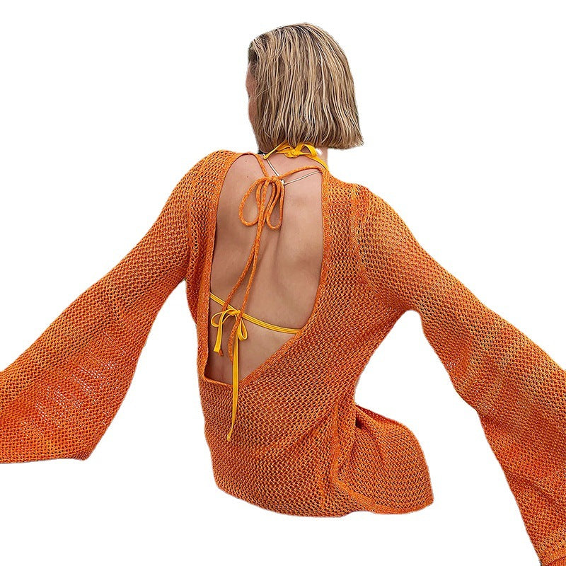 Damen luftiger Häkel-Kimono Echo Archiv