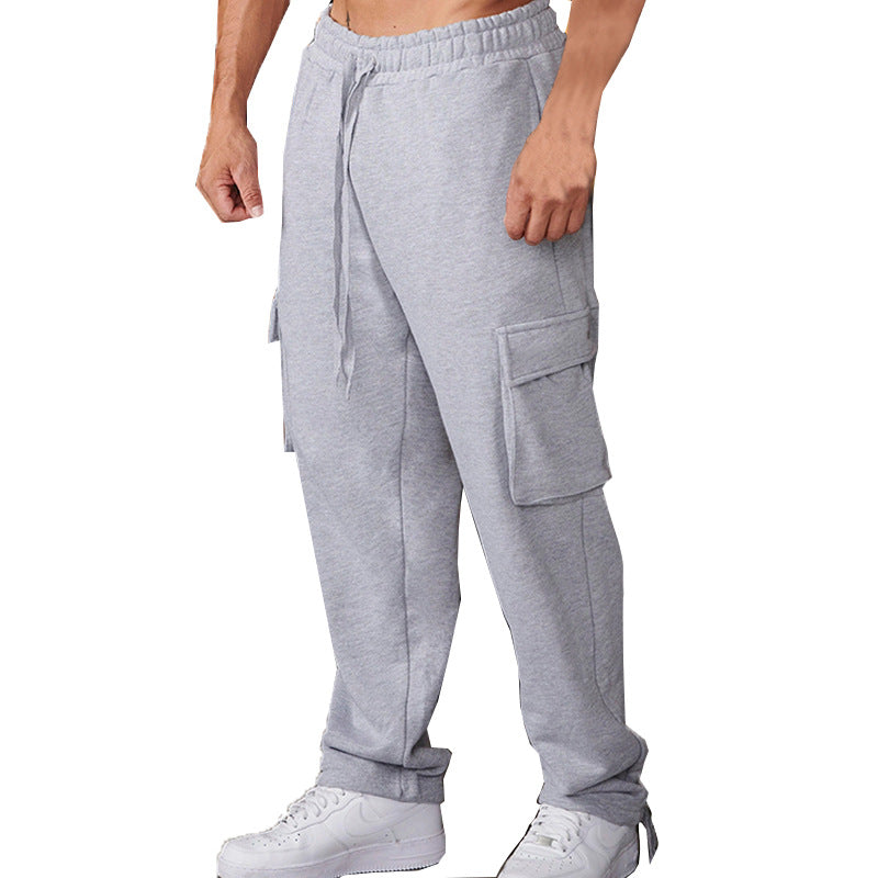 Herren Cargo-Jogginghose mit elastischem Bund und multifunktionalen Taschen Echoarchiv 1754373381