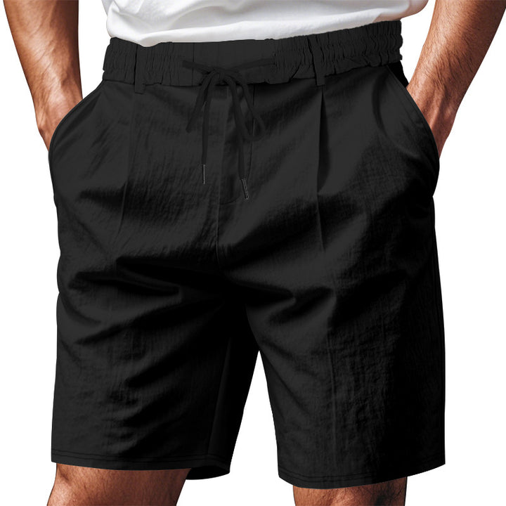 Herren lockere Shorts mit elastischem Bund und Kordelzug Echoarchiv