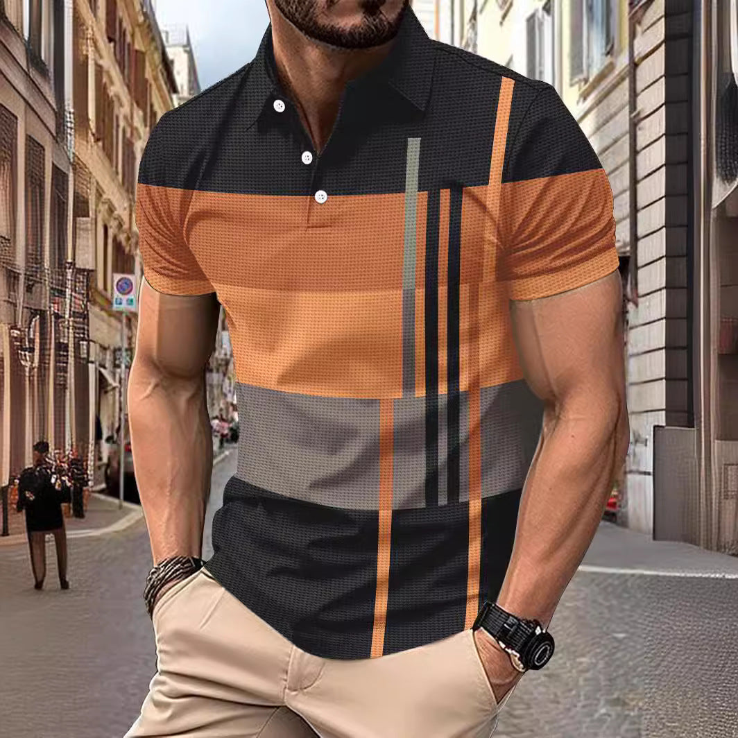 Herren Sportliches Piqué-Poloshirt Echoarchiv