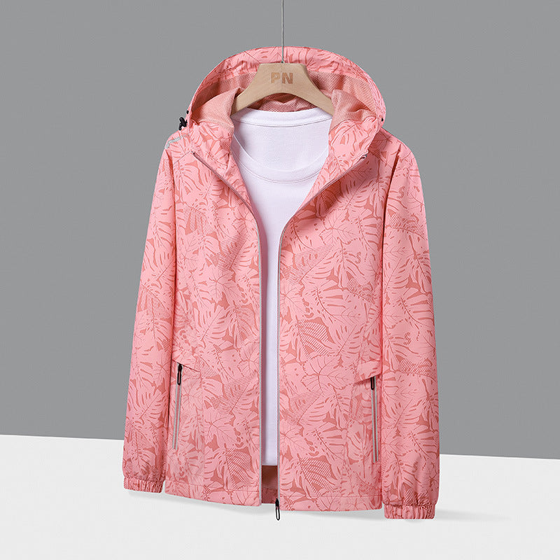 Herren Leichte Outdoor-Jacke mit Kapuze Echo Archiv