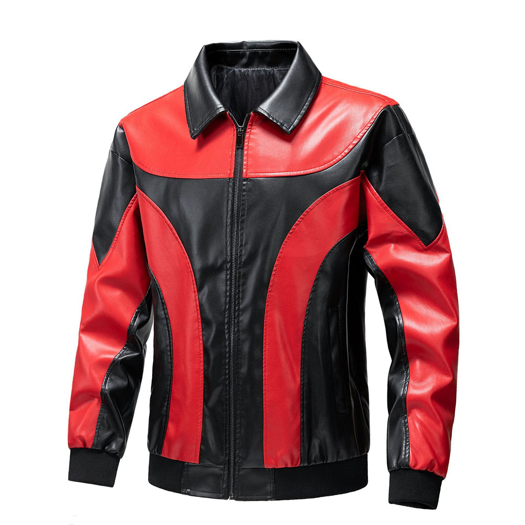 Herren Sportliche Lederjacke Echo Archiv
