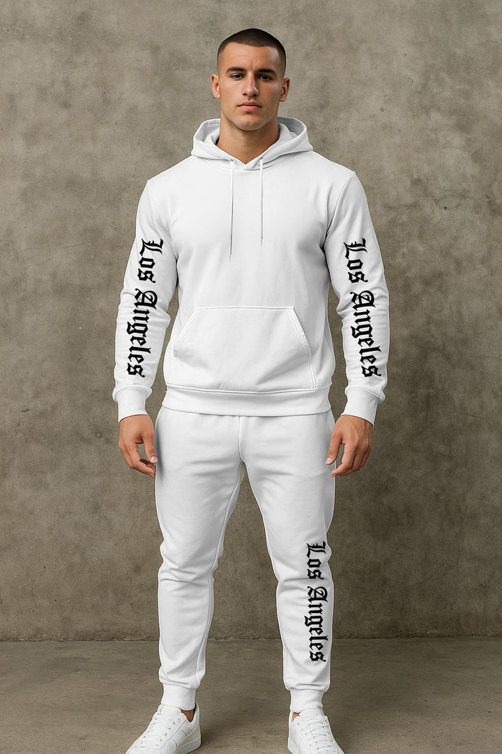Herren Sportlicher Hoodie- und Jogginghosensatz Echoarchiv