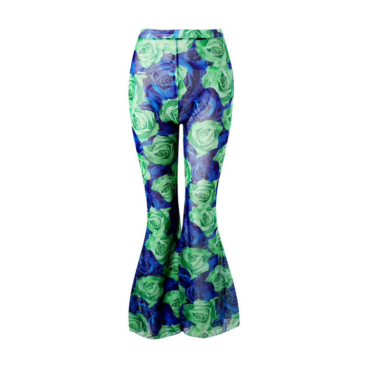Damen Badeanzug mit innovativem Schnitt und floralem Design Echo Archiv