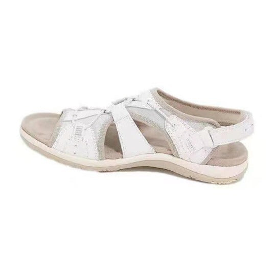 Damen Sportive Komfort-Sandalette mit gepolstertem Fußbett und Klett-Fersenriemen – Sorelia