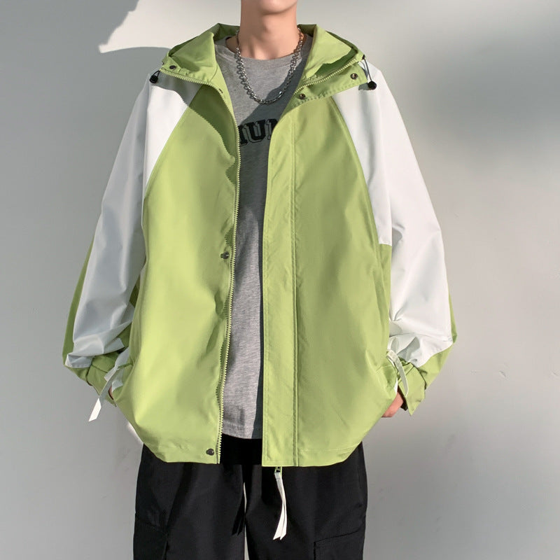 Herren zweilagige Softshell-Overlayerjacke mit Kapuze, wind- und wasserabweisender Membran und verstellbarem Saum Echo Archiv