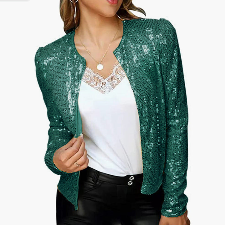 Damen Glitzernde Strickjacke Echoarchiv