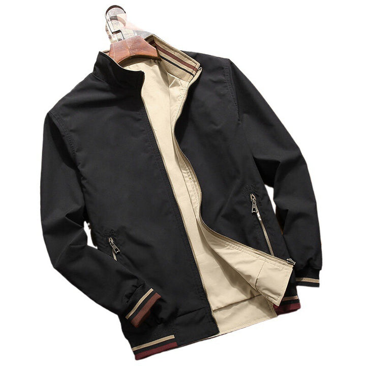 Herren Stylische Übergangsjacke mit hoch geschlossenem Kragen Echo Archiv