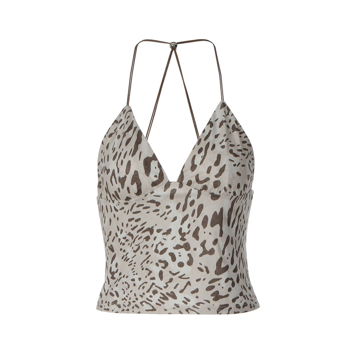 Damen Animal Print Top Echo Archiv