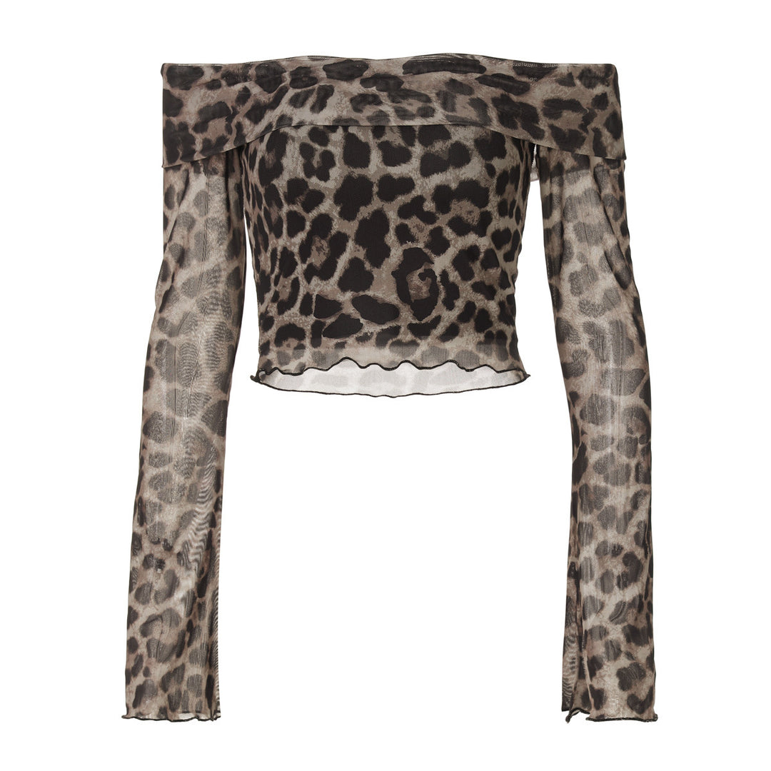 Damen Off-Shoulder Bluse Echo Archiv
