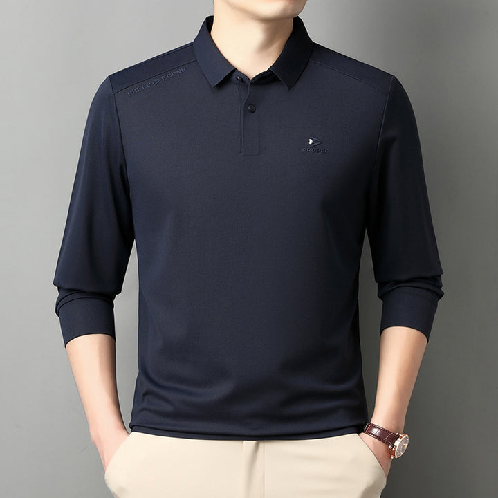 Herren Poloshirt mit funktionalem Design und atmungsaktiver Struktur Echoarchiv
