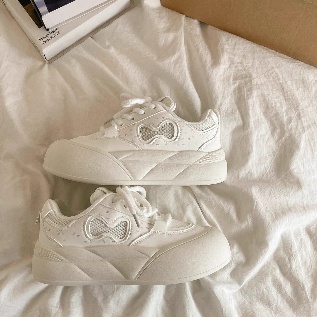 Damen Sportliche Sneakers mit übergroßem Sohlenprofil und atmungsaktiven Einsätzen Echo Archiv