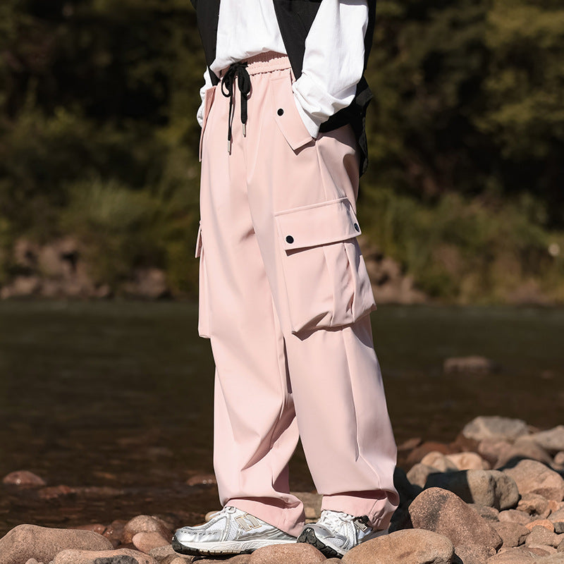 Unisex cargo Hose mit vielseitigen Taschen und lässigem Schnitt Echoarchiv