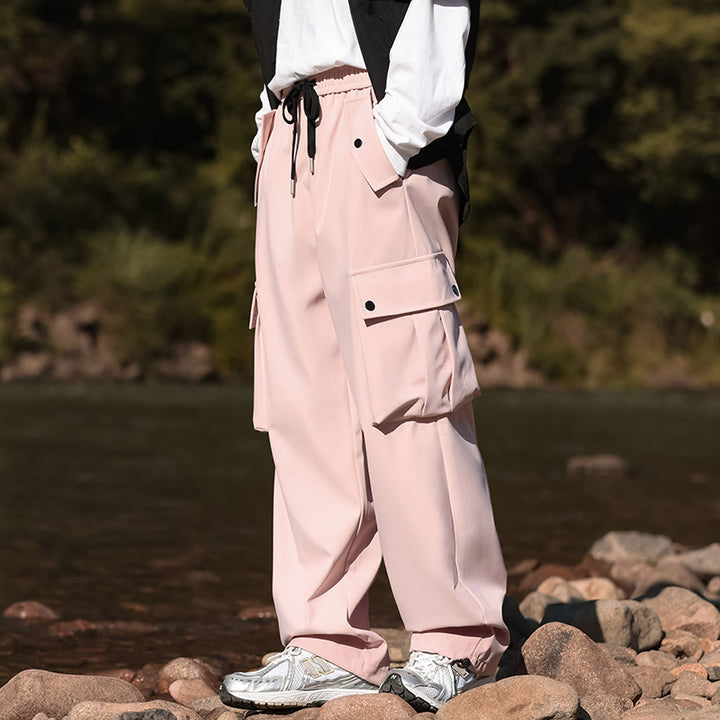 Unisex cargo Hose mit vielseitigen Taschen und lässigem Schnitt Echoarchiv