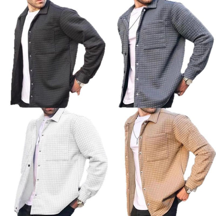 Herren gesteppte Freizeitjacke mit praktischen Taschen und modischem Design Echoarchiv